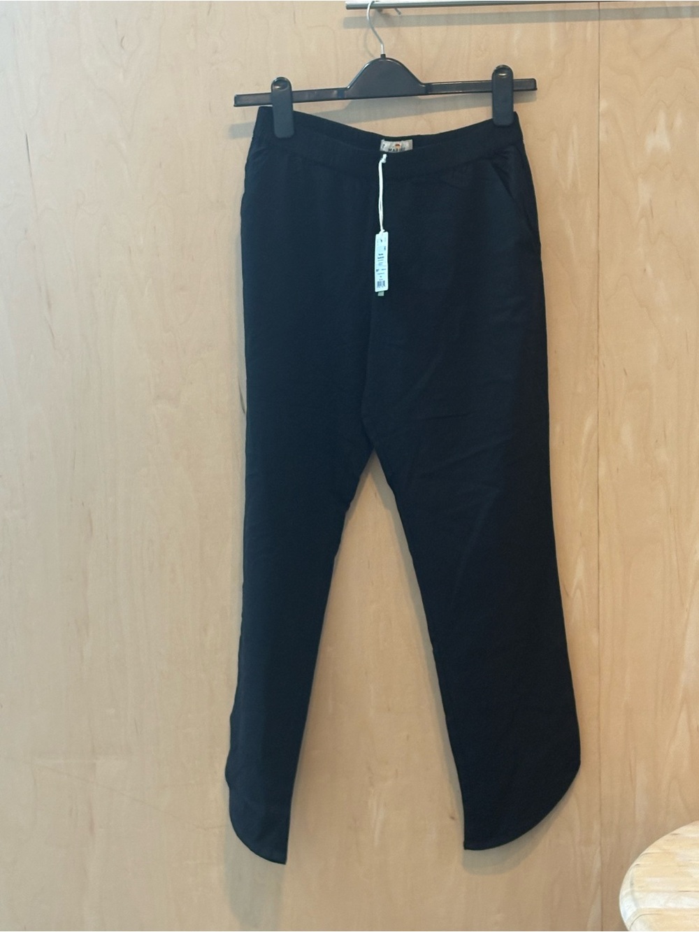 Marine Layer Women's Allison Black Cropped Pants